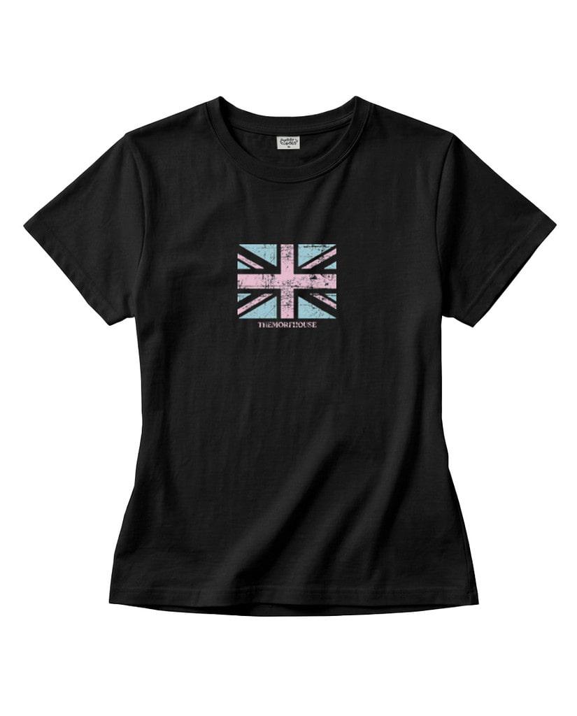 Deomopeuhauseu British Slim Fit Short Sleeve T-Shirt Black