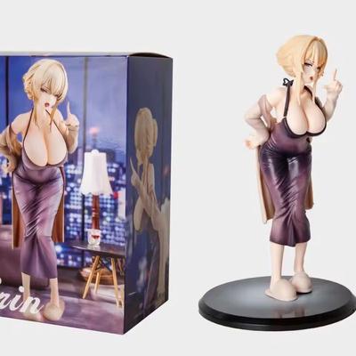 18cm Anime Erin Figure Maid Dressed Erin Figures Sexy Girls Statue Collection Dolls Desk Decoration Model Toy Kid Helloween Present
