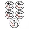 For Honda Carburetor Gasket O Ring 5 Pack for GX240 Engine Use