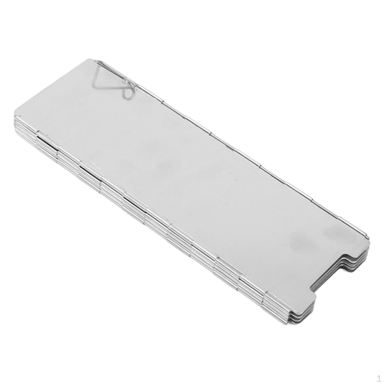 

Ветрозащитное стекло для кемпинговой печи из алюминиевого сплава для приготовления пищи на открытом воздухе 8 Plates