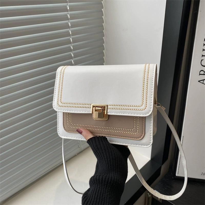 

Универсальная сумка через плечо с женской фактурой, универсальная маленькая квадратная сумка на одно плечо