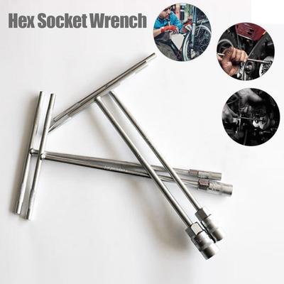 Durable Steel T-shaped Hex Wrench Metric Hand Tool Hex Socket Wrench Manual Spanner Auto Repair
