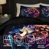 Cartoon Cool Game Controller 3D Printed Quilt Cover Set Fashion For Boys Mens Bedding Set Polyester Soft Comfortable Duvet Cover