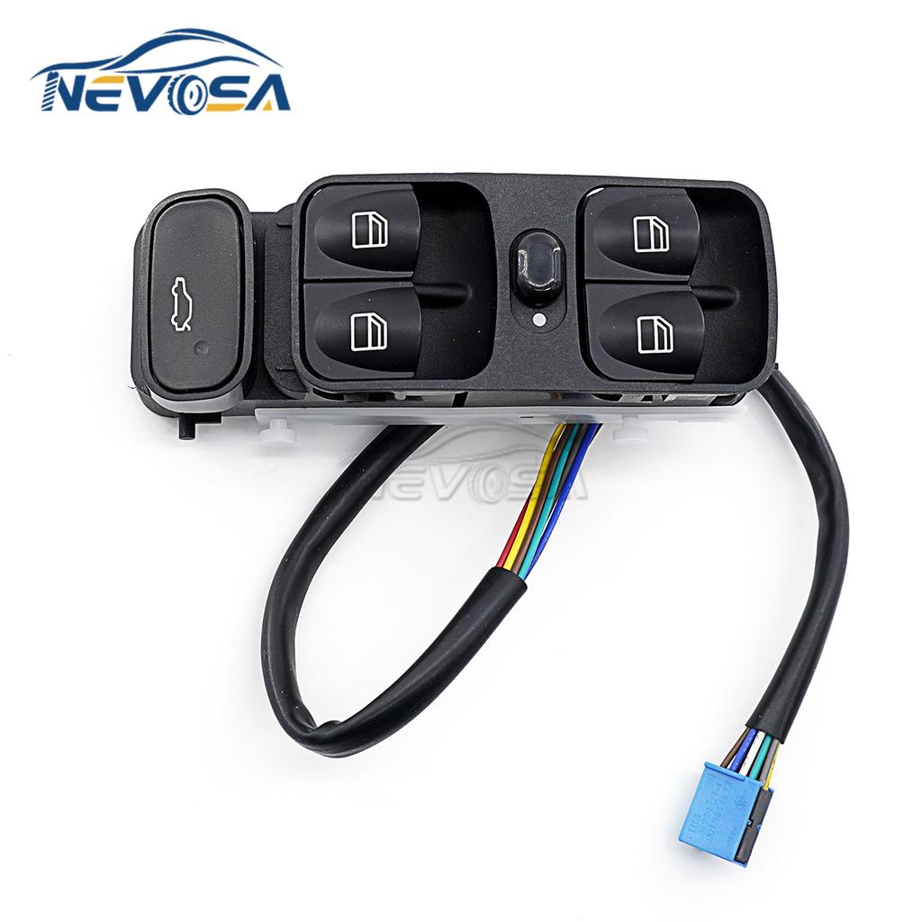 NEVOSA  A2098203410 Power Control Window Switch For MERCEDES C CLASS W203 C180 C200 C220 A2038200110 2038210679 A2038210679