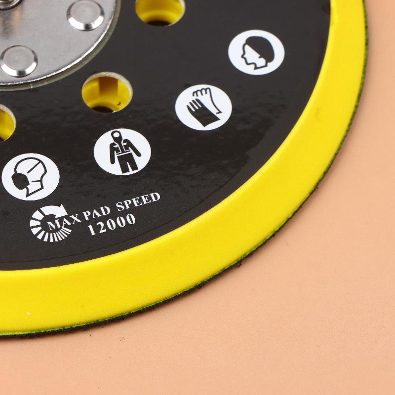 6 Inch 17 Holes Sander Backing Pad For Makita Bo6030 Bo6040 For Festool Ro1 Es150 Et2 Es / Ets 150 Grinding Sanding