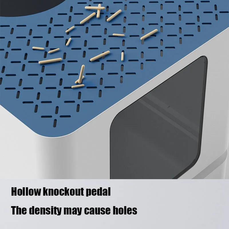 Plastic Self-cleaning Cat Litter Box Closed Cat Tray Automatic Toilet Prevent External Splashing Pet Products Accessories