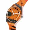 Swatch BARNS-GRAHAM'S ORANGE AND RED ON PINK SUOZ362 Watch, Pink