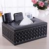 Multi-functional Tissue Box with Remote Control Storage for Living Room