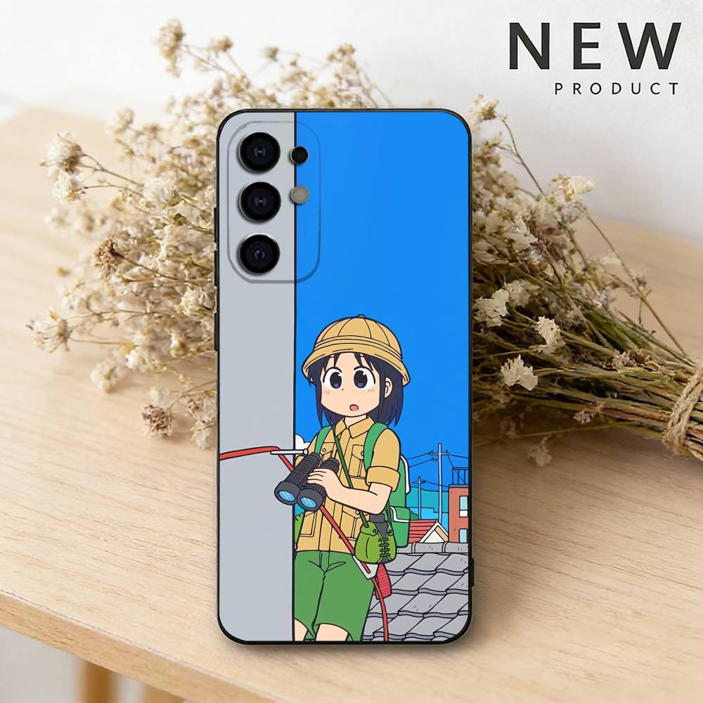 C-CityThe Animation Phone Case For Samsung S26,25,24,23,22,21,20,30,Ultra,Plus,Fe,Lite Black Shell