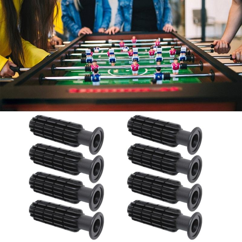 8Pieces Table Football Table Grip Replacement Set Stick End Grip for Desktops Football Table Grip Part Tables Top Part