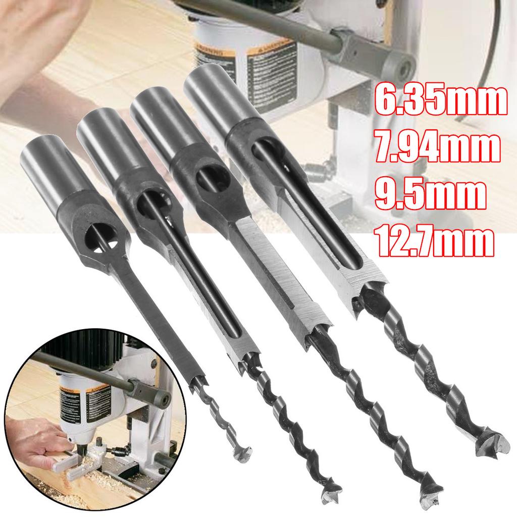 Micro Drill Bits Color 10mm, Size Round HSS Square Hole Mortiser