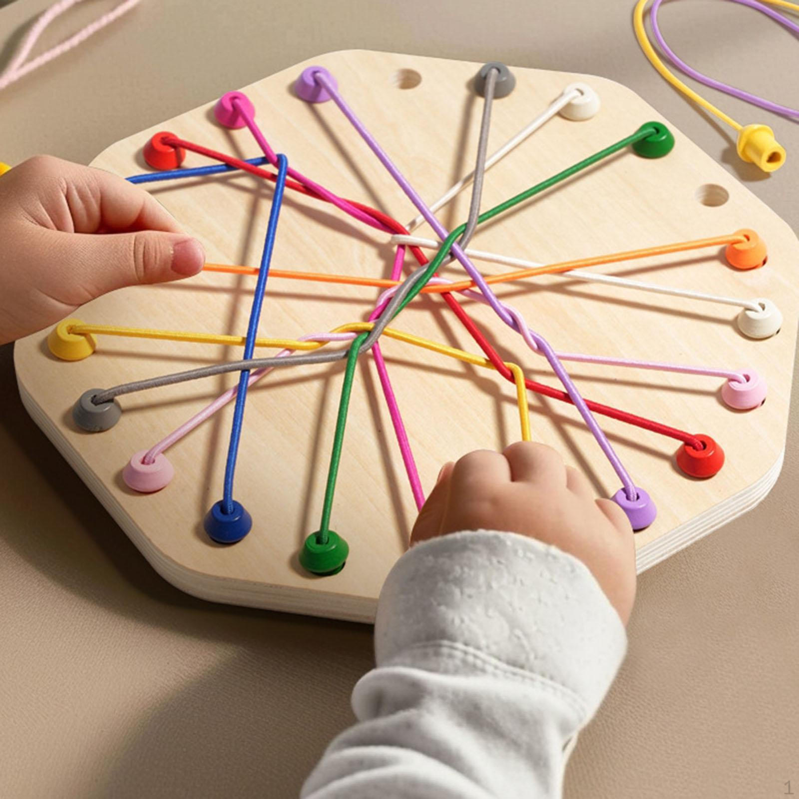 

Игрушка для распутывания веревок, настольная игра, портативная игрушка для взаимодействия родителей и детей, головоломка из веревок Octagon