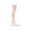 New MM6 Maison Margiela x SALOMON Over the knee Boots Women's Pink 473866
