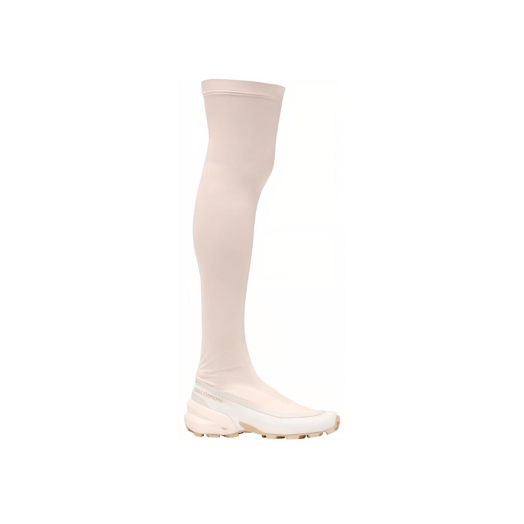 New MM6 Maison Margiela x SALOMON Over the knee Boots Women's Pink 473866