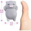 Set da 2 Gatti Squishy Morbidi Kawaii Gattini Giocattolo Antistress Regali Unici per Adolescenti Bambini Adulti Idea per Calze di Natale