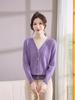 Women's Knit Pullover Sweater: Semi-High Neck, Two-Piece Look, Autumn/Winter Style for Middle-Aged.