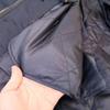 Winter Navy Military Cotton Greatcoat with Detachable Liner