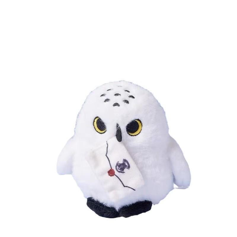 Harry Potter Hedwig Magnetic Plush Toy With Cute Owl Design For Refrigerator Decor
