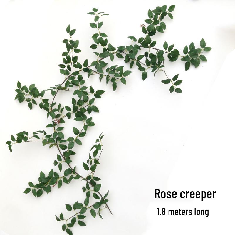 Silk Rose Vine Artificial Flower Chain for Living Room Decor