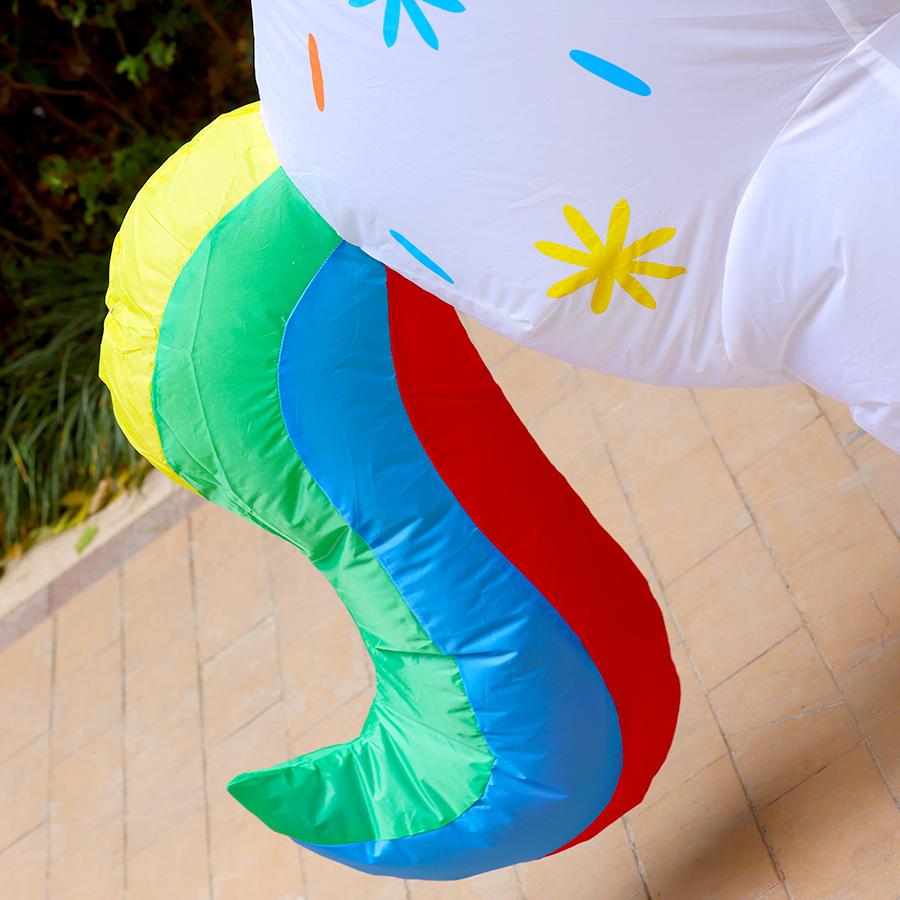Unicorn Inflatable Suit - Suitable for Parties, Christmas, Holidays, Birthday Surprises, Suitable for Heights of 150cm-190cm