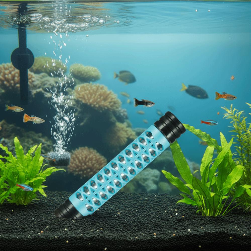 LCD Display Aquarium Submersible Heater 15-34°C Mini Aquarium Heater Water Heating Rod  Aquarium