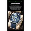 POEDAGAR Men Wristwatch Week Date Digital LED Quartz Fashion Clock Alarm Dual Time Display Electronic Luminous Watches