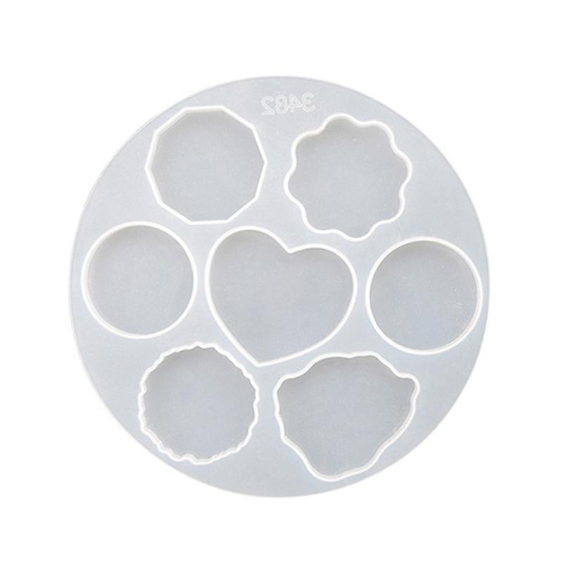 Glue Dropping Mold for Airbag Phone Bracket Diy Seamless Adhesive Resin Phone Bracket Base Silicone Mold with Support