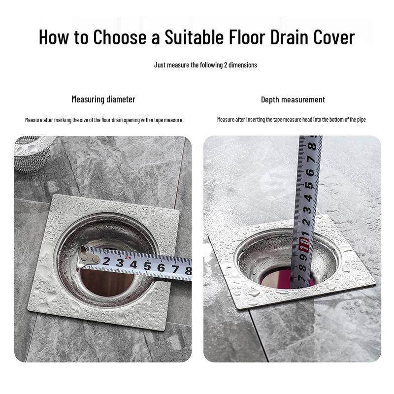 Stainless Steel Anti-Clog Drain Filter for Bathroom Sink