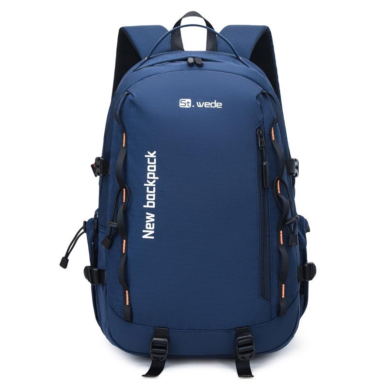 

Large Capacity Fashionable Travel Backpack – Versatile and Lightweight for School, Hiking, and Mountaineering темно-синього кольору