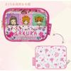 Marimo Craft Cardcaptor Sakura Saszetka Shaka Shaka Sakura Tomoyo Syaoran W150 x H110 x G50mm & & Około. MCSA-036