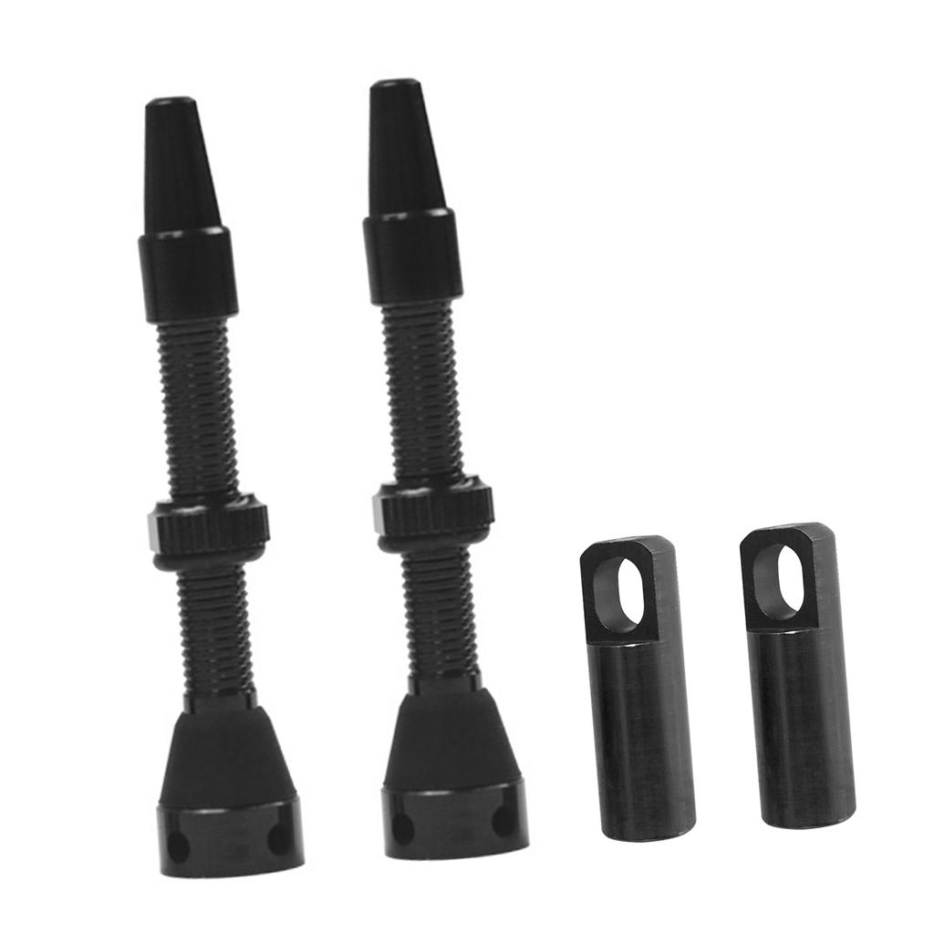 2 ks Hliníková slitina Dřík Presta ventilu jízdního kola Dříky vakuových ventilů jízdního kola pro horská kola Silniční kolo