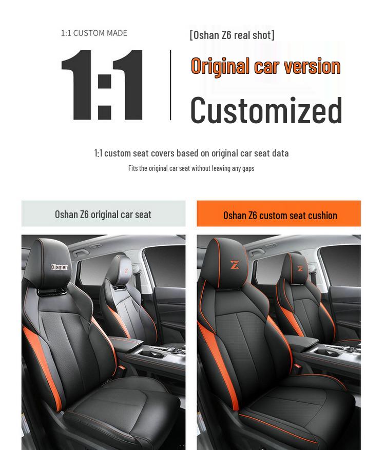 Changan Oshan Z6 Smart Edition 2.0T Blue Whale 2023 Car Seat Cushion Cover