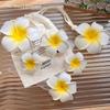 Korean Style Flower Hairpin Bohemian Style Beach Hair Clip Cute Simulation Flower Hair Clip  Women