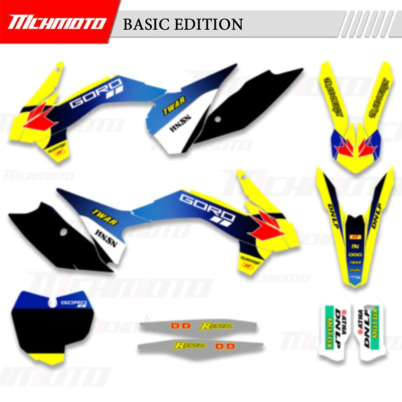 MCHMFG For KTM SX SXF XC XCF 2013 2014 2015 EXC XCW 2014 2015 2016 Motorcycle Graphics Decals Stickers Kits  Number Name