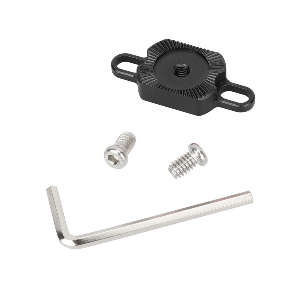 

HDRIG Standard ARRI Gear Photography Adapter with M6 Thread and 1/4 Screw Mount - 3759 чорний