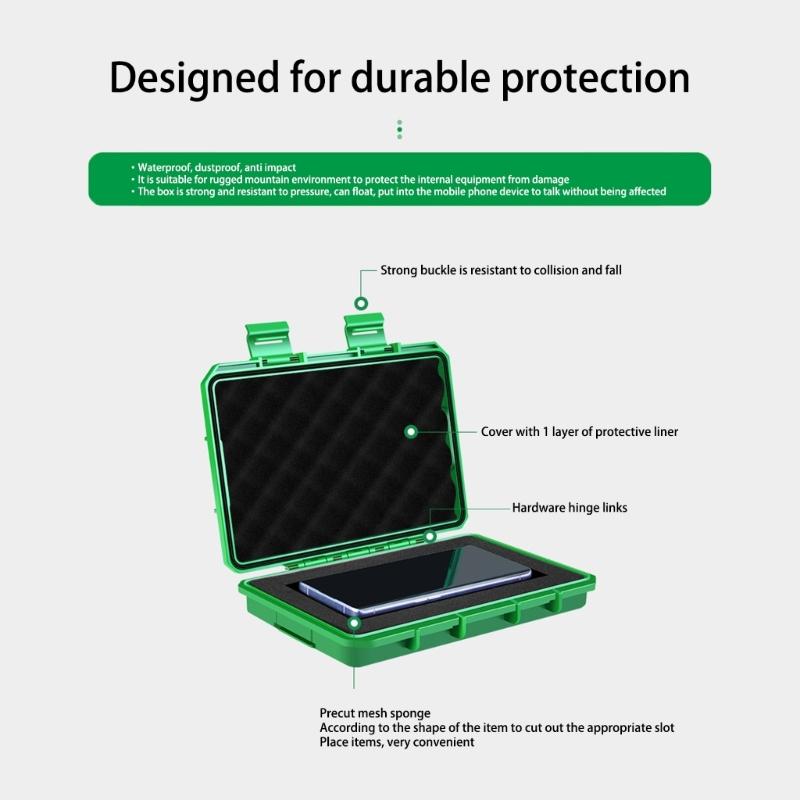 Waterproof Sealed Box Heavy Duty Shockproof Storage Box Outdoor Shock Pressure Resistant Waterproof Sealed Boxes