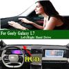 For Geely Galaxy Milky Way L7  2024 Dashmat Dashboard Cover trument Panel Sunscreen Anti-Dirt Proof Pad Ornaments