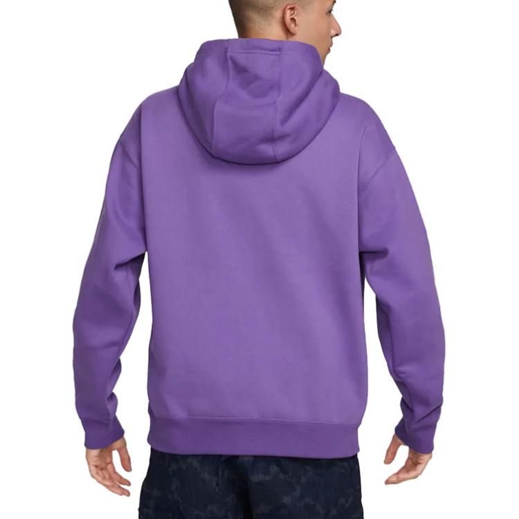 Nike Sweatshirts Unisex Active Grape Purple Hooded Moderate Regular DR1039-542