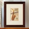 KINOWA "Saxophone" Wood-Paper-Art Original Handmade Quilling Kit, Musical Instrument, Made in Japan
