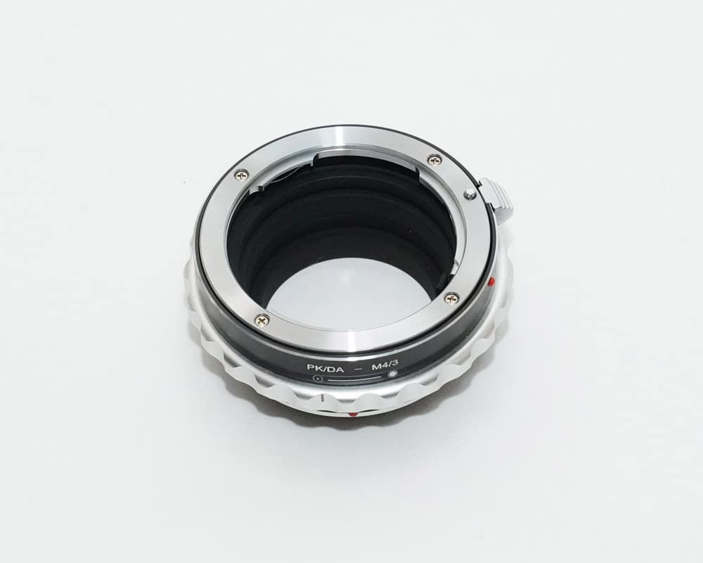 CONCEPT Pentax K DA Lens Micro Four Thirds Mount Adapter Aperture Lens Cloth Included K&F PK/DA -m4/3 Adjustable! Da-m43 (KFM43)