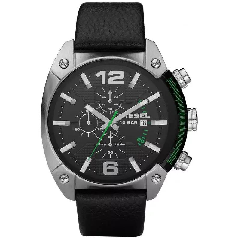 Diesel Men`s Overflow Quartz Watch Black