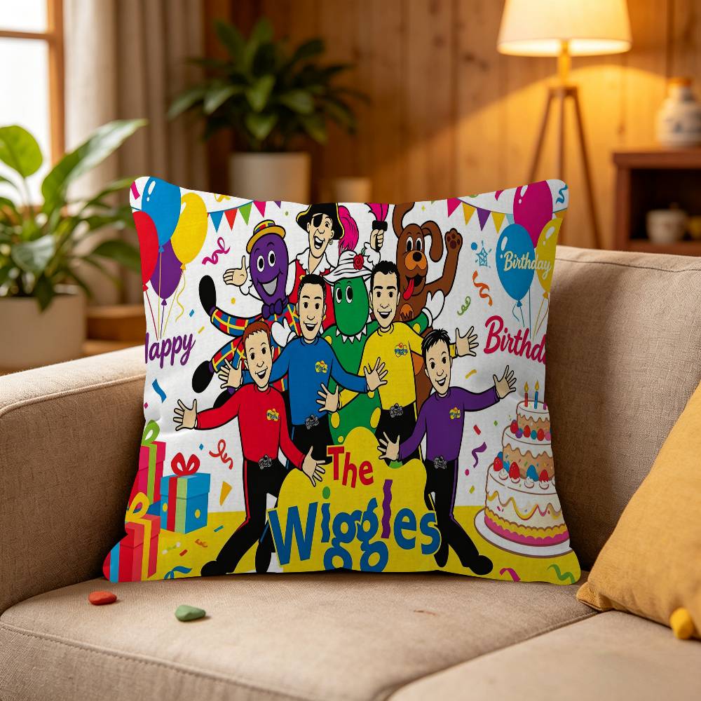 Customized The Wiggles Theme pillow cover sofa cushion cover home room decoration children gift
