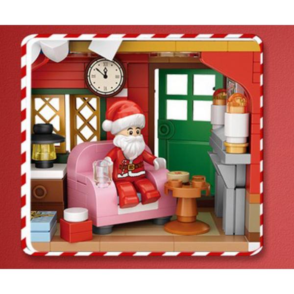 LOZ Mini Nanoblock, Santa House, koreanske populære leker