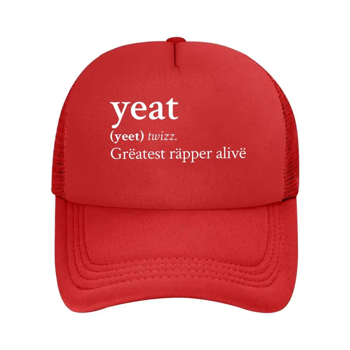Yeat Rapper Music Fan Art Design Mesh Baseball Cap One Size