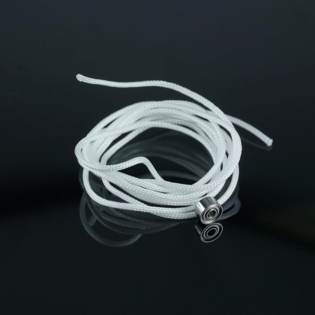 SpinGear Kendama Bearing String Set Micro Bearing Kendama String Set White + (NSK & - Standard)