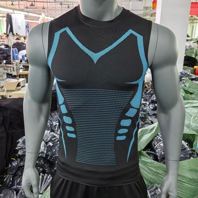 Sportweste Herren T-Shirts Fitnesskleidung Schnelltrocknend Atmungsaktiv Slim-Fit Ärmellos Enganliegend Training Elastisches Tanktop Herren Sommeroberteile