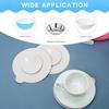 Desktop Suction Cup Mat,Professional Tableware Suction Cup Silicone Coaster, Non-slip Double-sided, for Securing Tableware