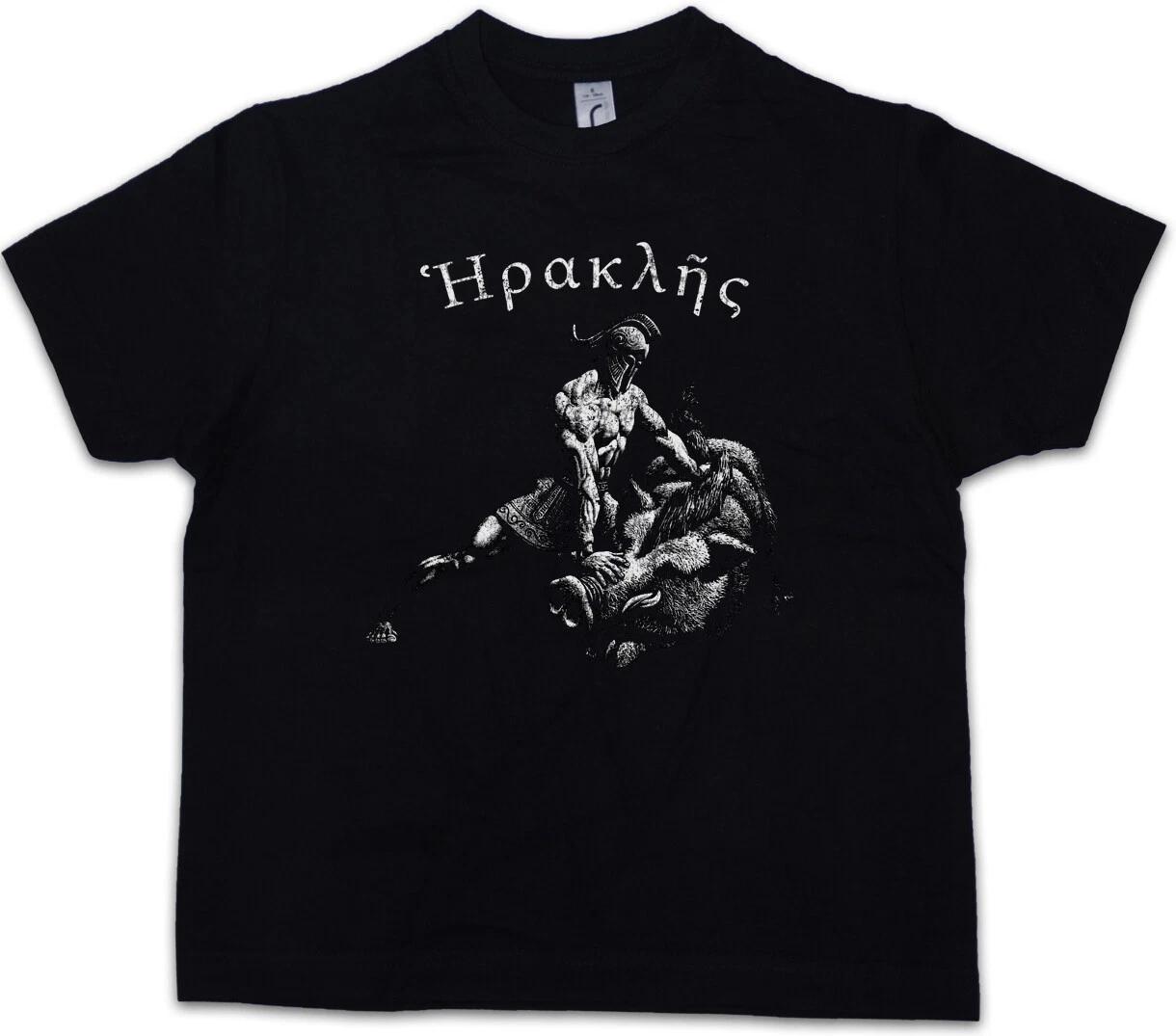 HERAKLES ERYMANTHIAN BOAR SWEAkids boys T-Shirt Kids Boys kids boys T-Shirt Heracles labours Boar 110