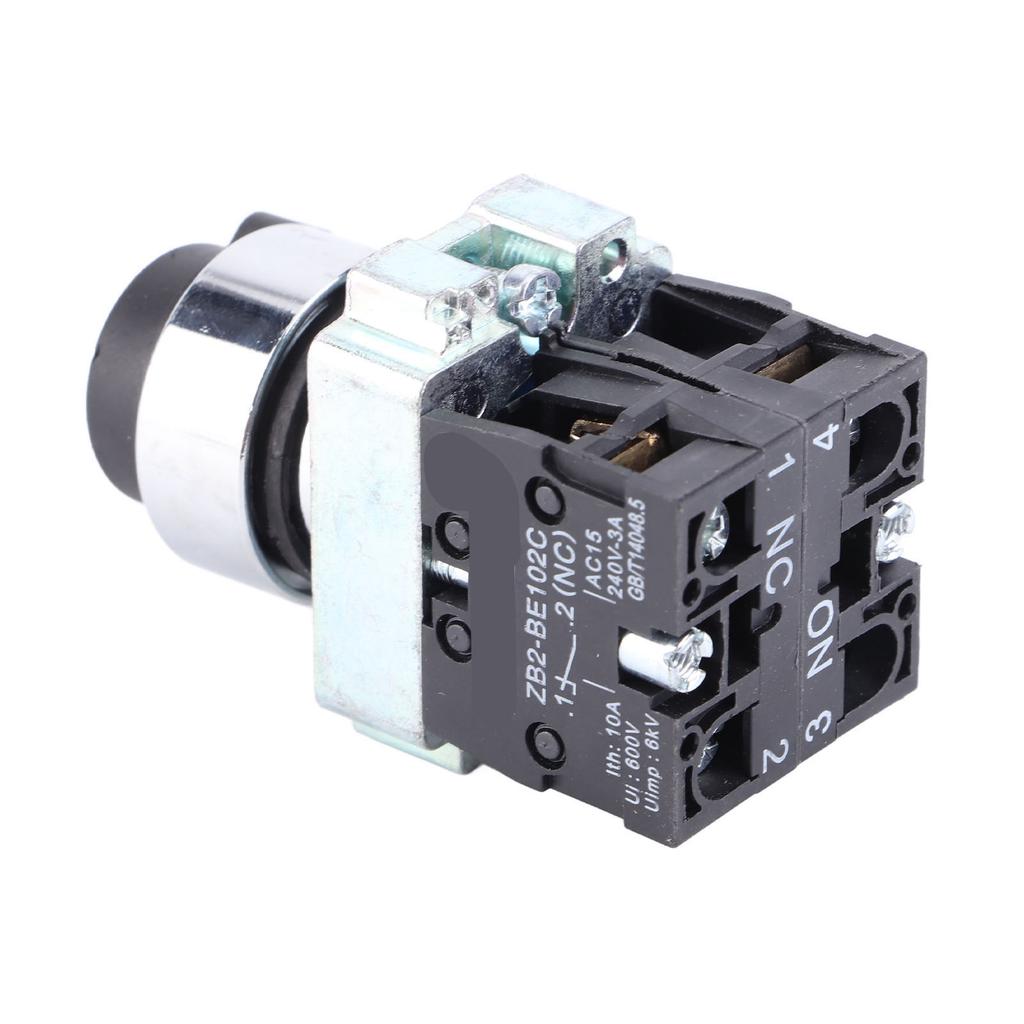 2 Position Key Switch Self?Reset Power Lock Conversion Rotation Locking + Key ZB2?BE101 ZB2?BE102C