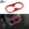 Red Car Cup Holder Frame Trim Cover Bezel For Jeep Wrangler JK 11-17 Accessories
